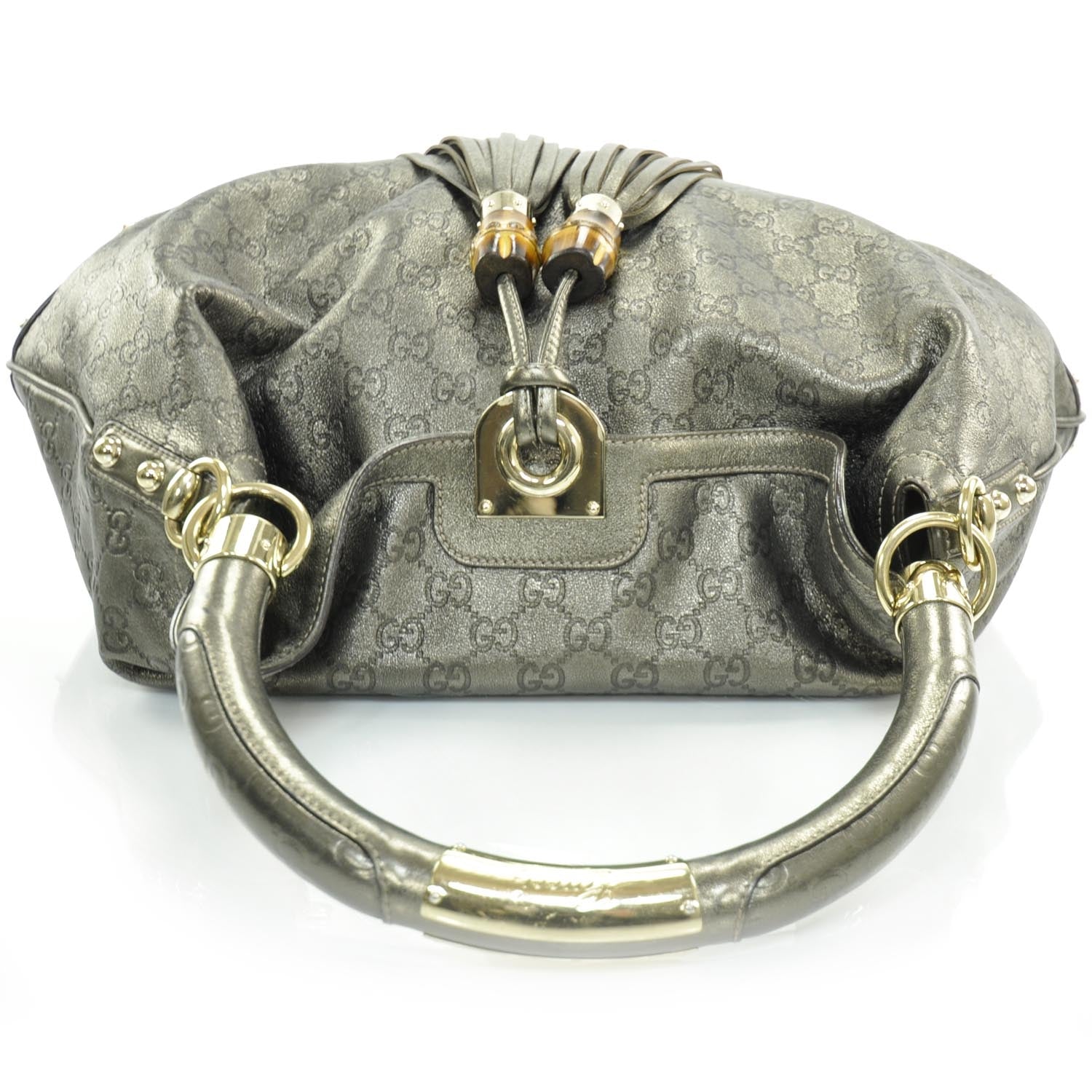 Gucci Guccissima Large Indy Metallic 5 of 11