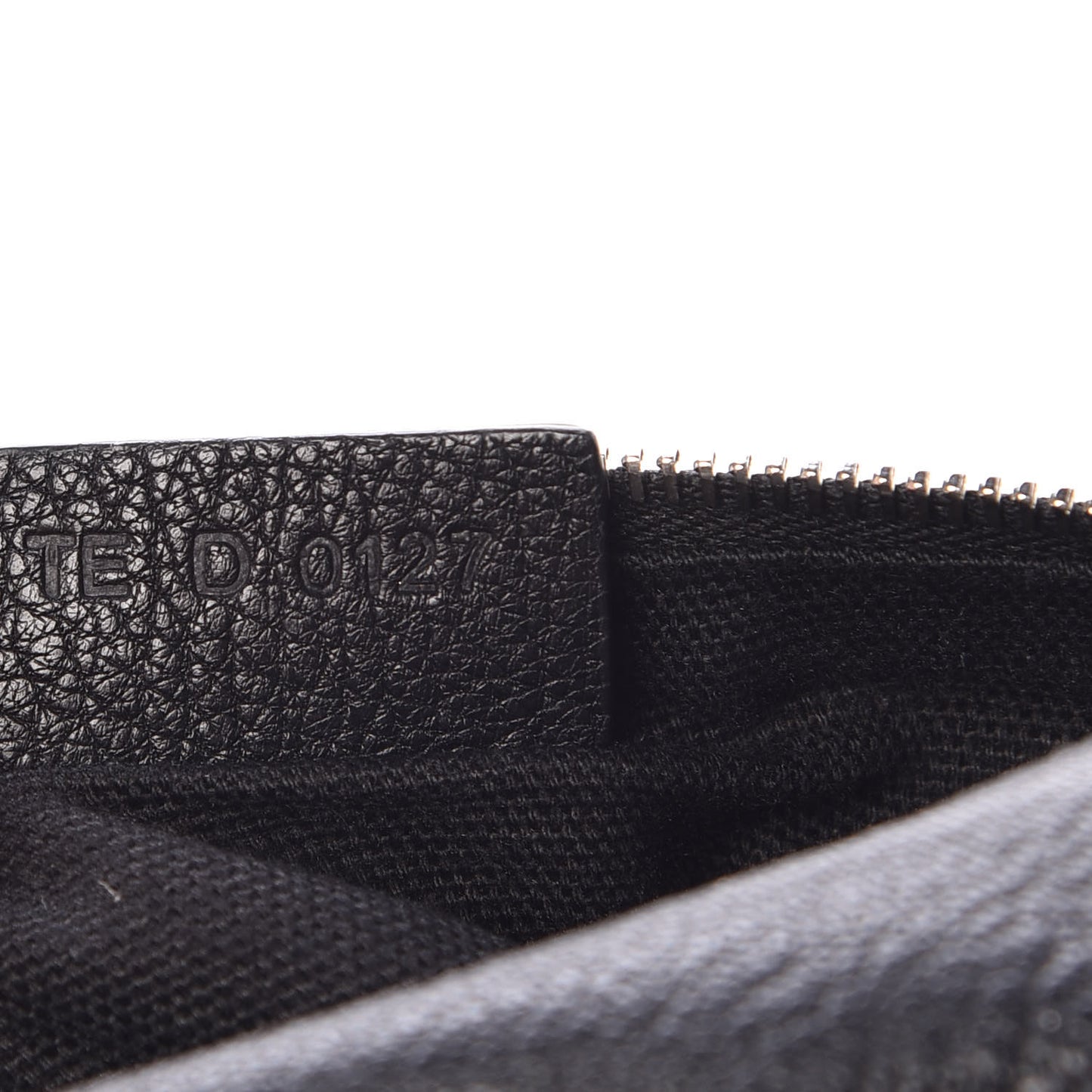 Sugar Goatskin Pandora Wristlet Black