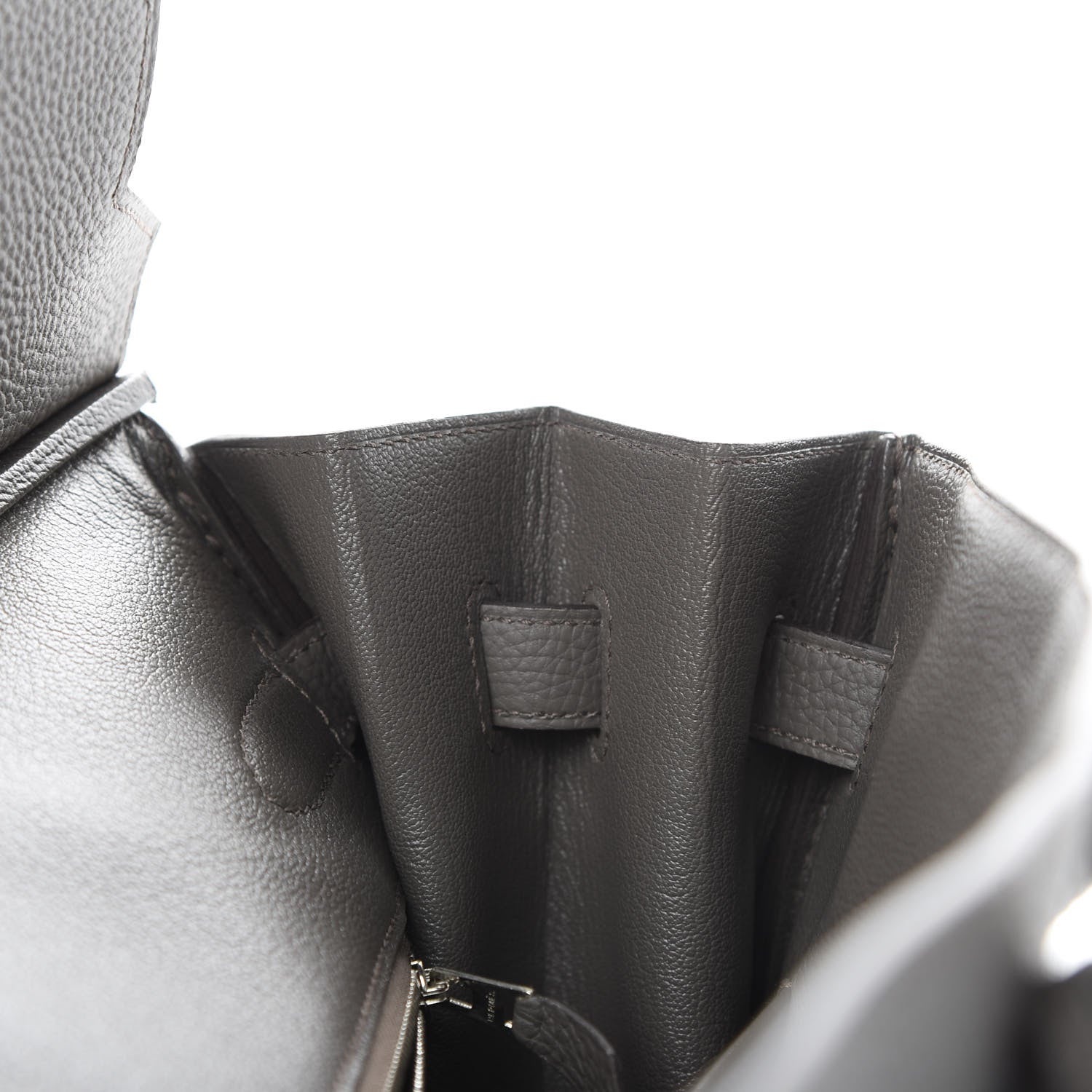 Hermes Togo Birkin 35 Etain 12 of 37