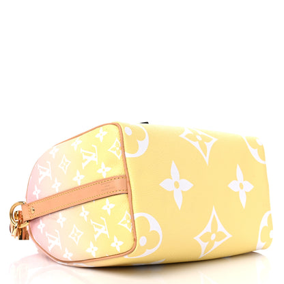 Louis Vuitton Monogram Giant By The Pool Speedy Bandouliere 25 Light Pink 4 of 19