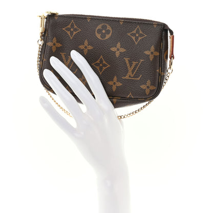 Louis Vuitton Monogram Mini Pochette Accessories 2 of 9