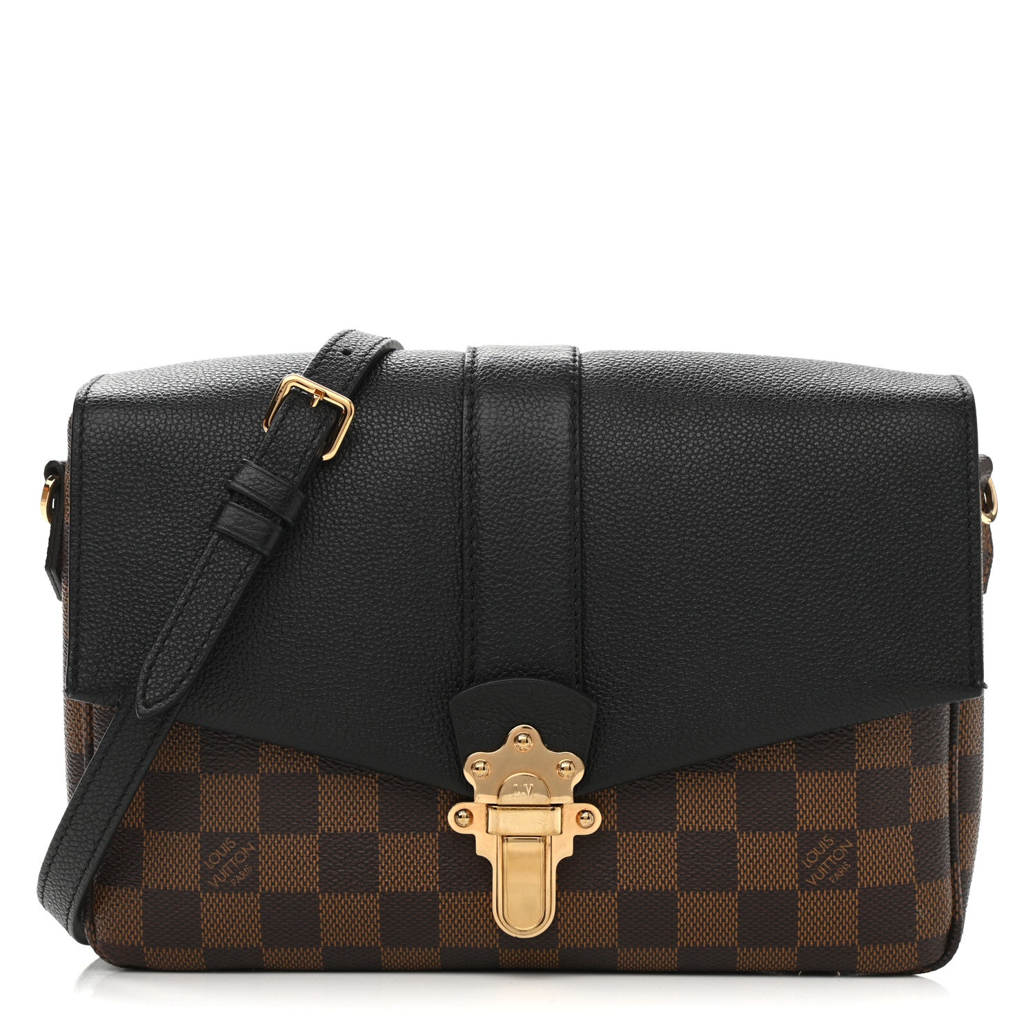 Louis Vuitton Damier Ebene Clapton Black 1 of 10