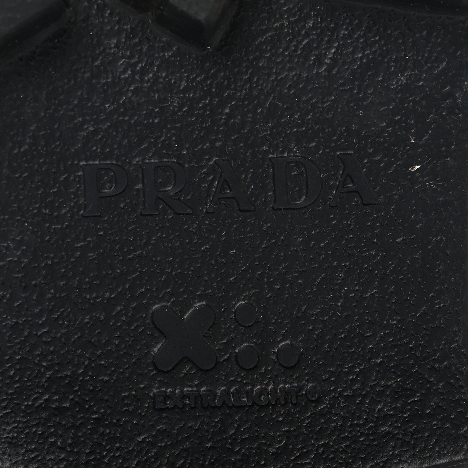 Prada Spazzolato Rois Metal Triangle Logo Mens Monolith 60mm Loafers 6 Black 7 of 11