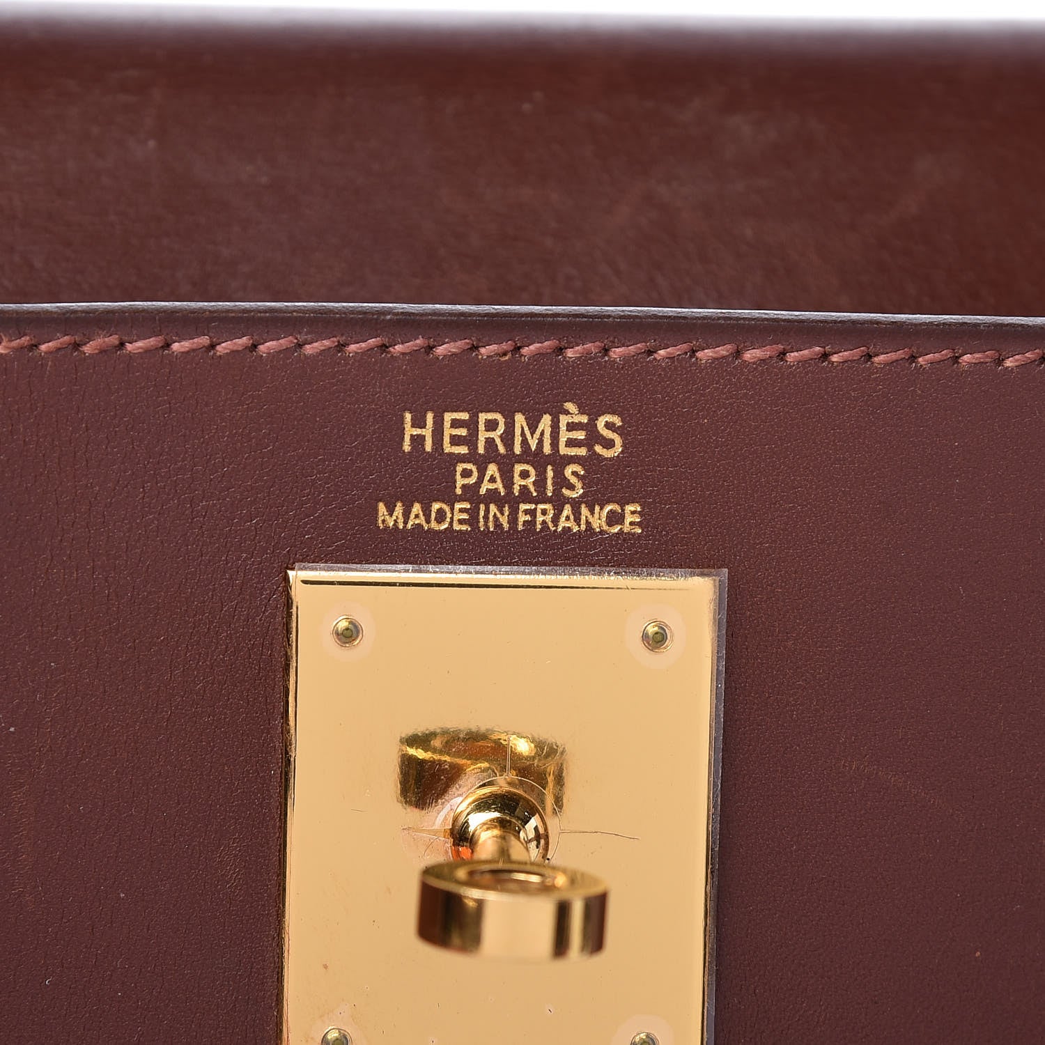 Hermes Box Kelly Retourne 32 Havane 6 of 11