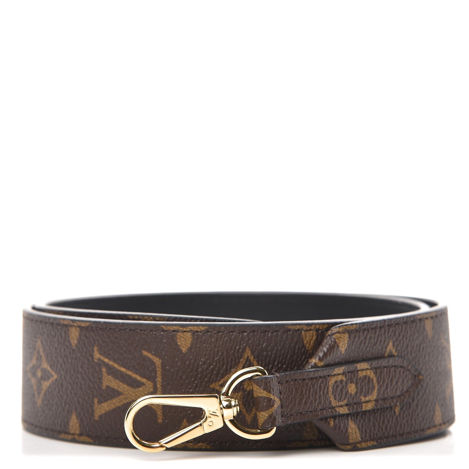 Louis Vuitton Monogram Bandouliere Shoulder Strap Black 1 of 4
