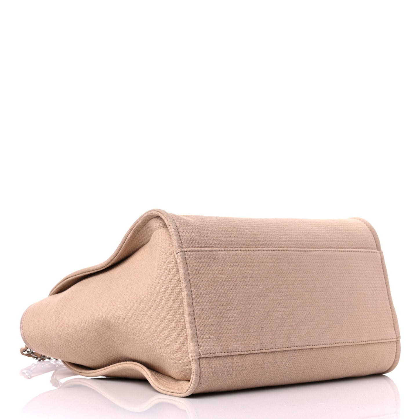 Canvas Large Deauville Tote Beige