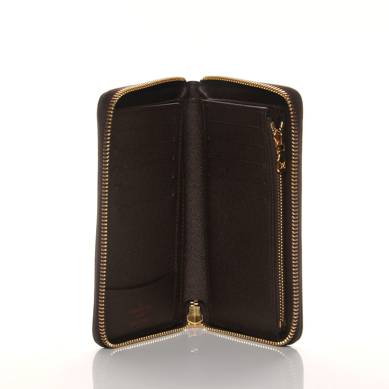 Louis Vuitton Damier Ebene Zippy Compact Wallet 5 of 7
