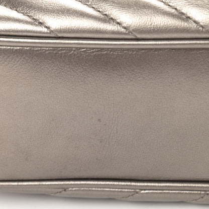 Saint Laurent Calfskin Matelasse Monogram Lou Camera Bag Piombo 5 of 5