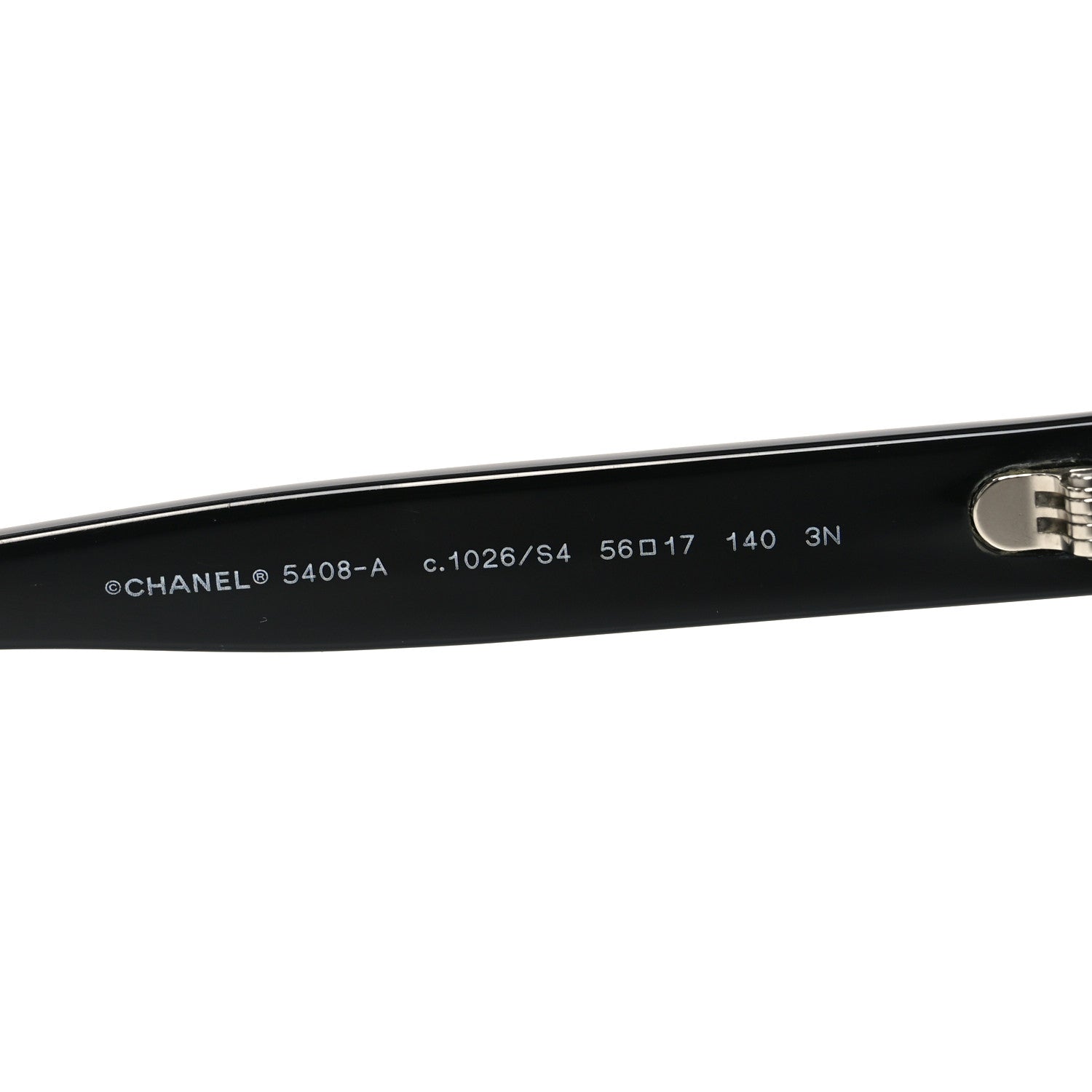 Chanel Acetate Square Sunglasses 5408-A Black 5 of 7