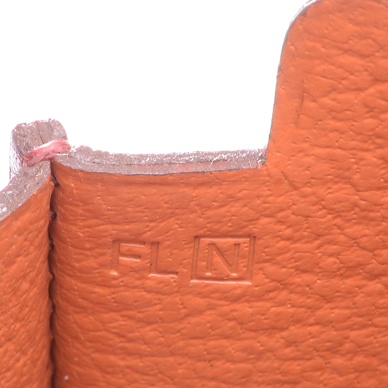 Swift Leather iPhone 3 3GS Case Tosca and Orange