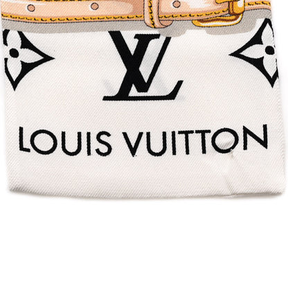 Louis Vuitton Silk Monogram Confidential Bandeau Black 2 of 5