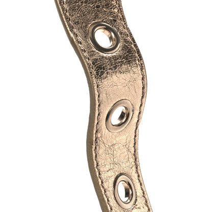 Balenciaga Metallic Agneau Arena Crystal Le Cagole Shoulder Bag XS Light Gold 11 of 12