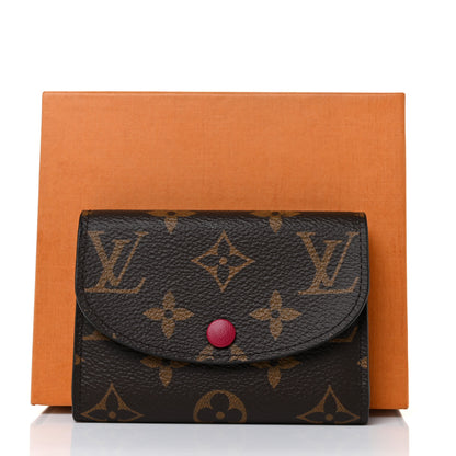 Louis Vuitton Monogram Rosalie Coin Purse Fuchsia 9 of 9