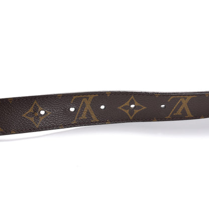 Louis Vuitton Monogram LV Cut Reversible Belt 80 32 7 of 7