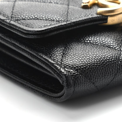 Chanel Caviar Quilted Bracelet On Chain Clutch Black 8 of 10