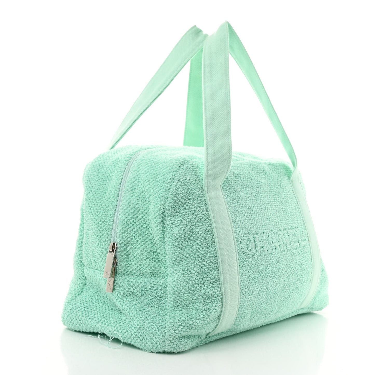 Terry Cotton CC Beach Tote Towel Set Green