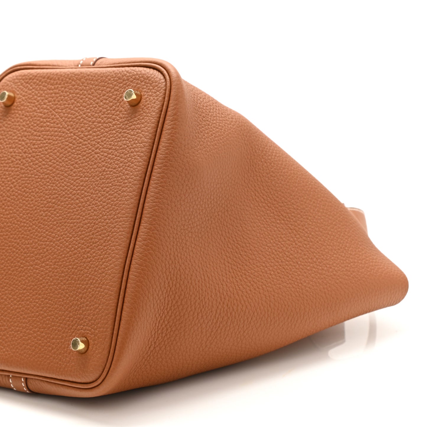 Taurillon Clemence Picotin Lock 22 MM Gold