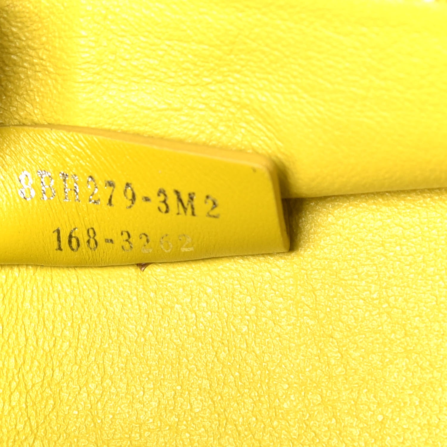 Fendi Vitello Dolce Shiny Nappa Petite 3Jours Tote Cuoio Lime 8 of 10