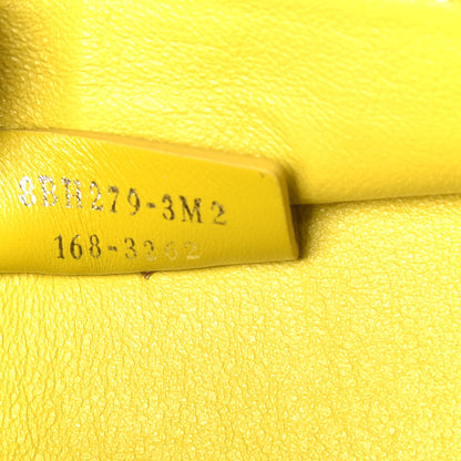 Fendi Vitello Dolce Shiny Nappa Petite 3Jours Tote Cuoio Lime 8 of 10