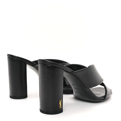 Saint Laurent Calfskin LouLou Mules 39 Black 5 of 11