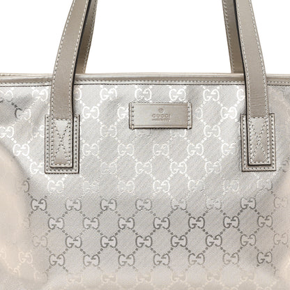 Gucci Imprime Monogram Small Joy Tote Silver 8 of 10