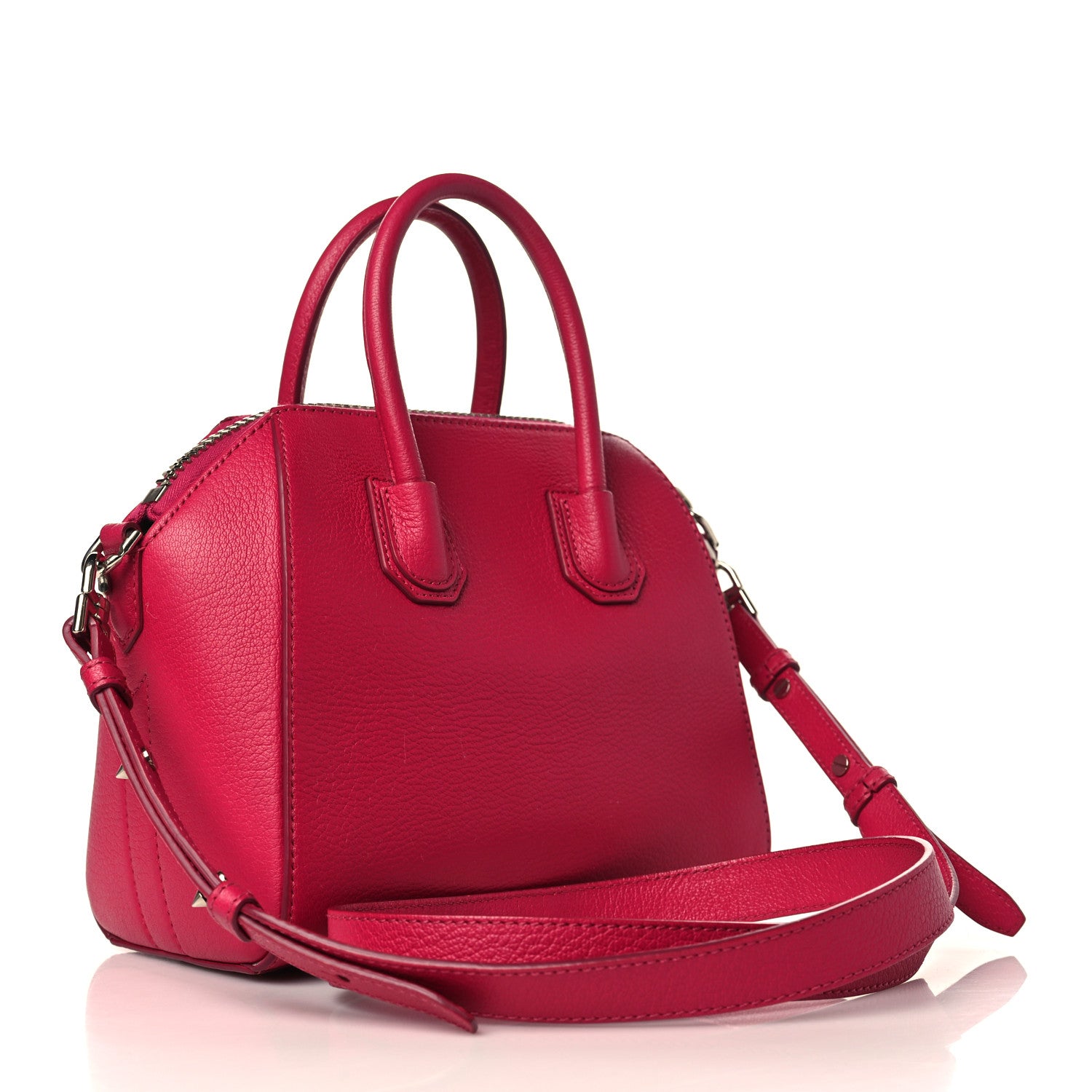 Givenchy Sugar Goatskin Mini Antigona Fushia 2 of 8