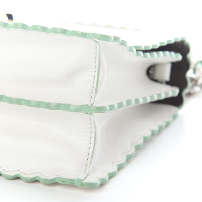 Fendi Vitello Liberty Scalloped Studded Small Kan I Shoulder Bag White 9 of 12