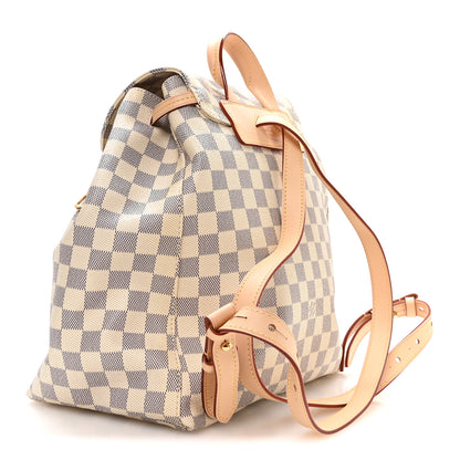 Louis Vuitton Damier Azur Sperone Backpack 2 of 9