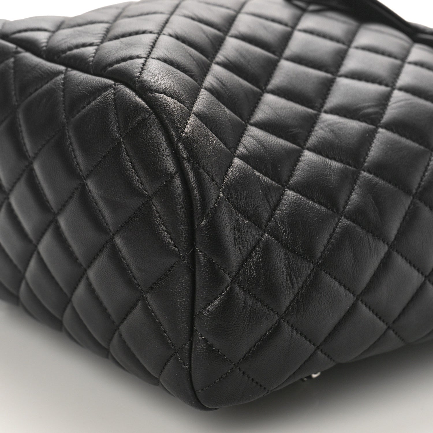 Chanel Lambskin Quilted Small Urban Spirit Backpack Black 8 of 8