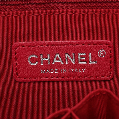 Chanel Aged Calfskin Quilted Medium Gabrielle Hobo Black White 6 of 11