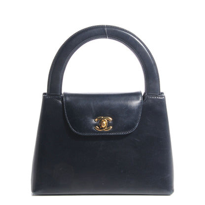 Chanel Lambskin Small Kelly Flap Bag Navy Blue 1 of 9