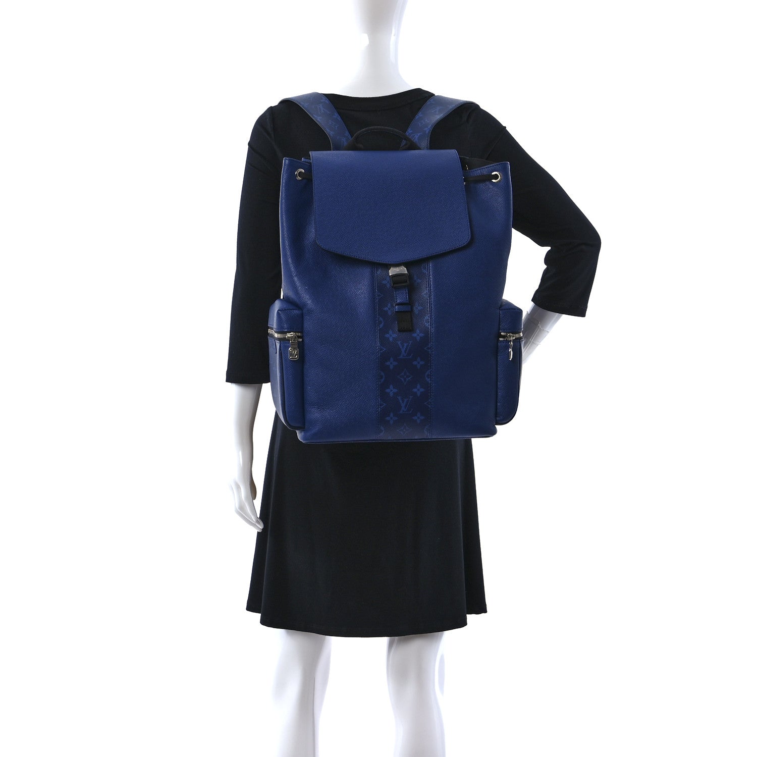 Louis Vuitton Taigarama Outdoor Backpack Cobalt 2 of 12