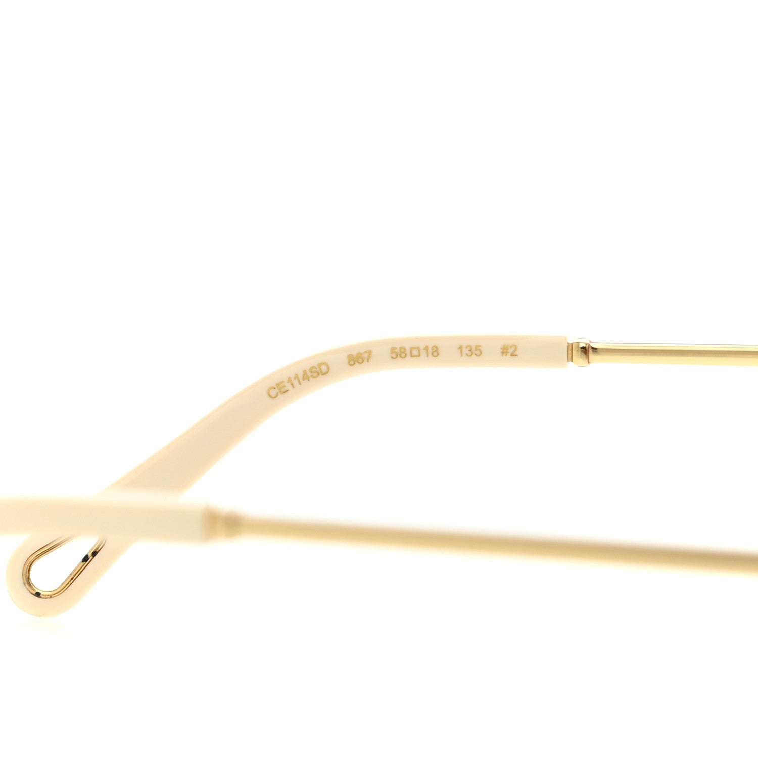 Chloe Oversized Round Carlina Oversized Round Sunglasses CE114SD Gold Pink 7 of 7
