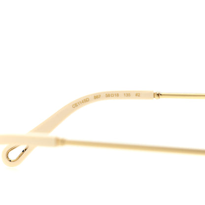 Chloe Oversized Round Carlina Oversized Round Sunglasses CE114SD Gold Pink 7 of 7