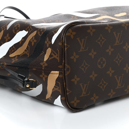 Louis Vuitton X LOL Monogram Neverfull MM Gold Silver 7 of 9