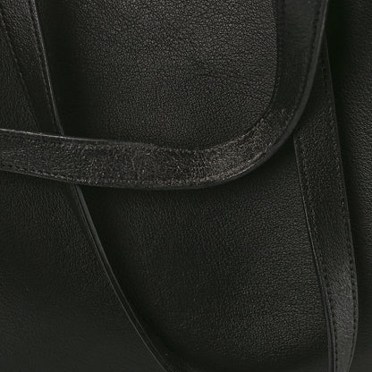 Saint Laurent Calfskin Large Shopping Tote Black 11 of 12
