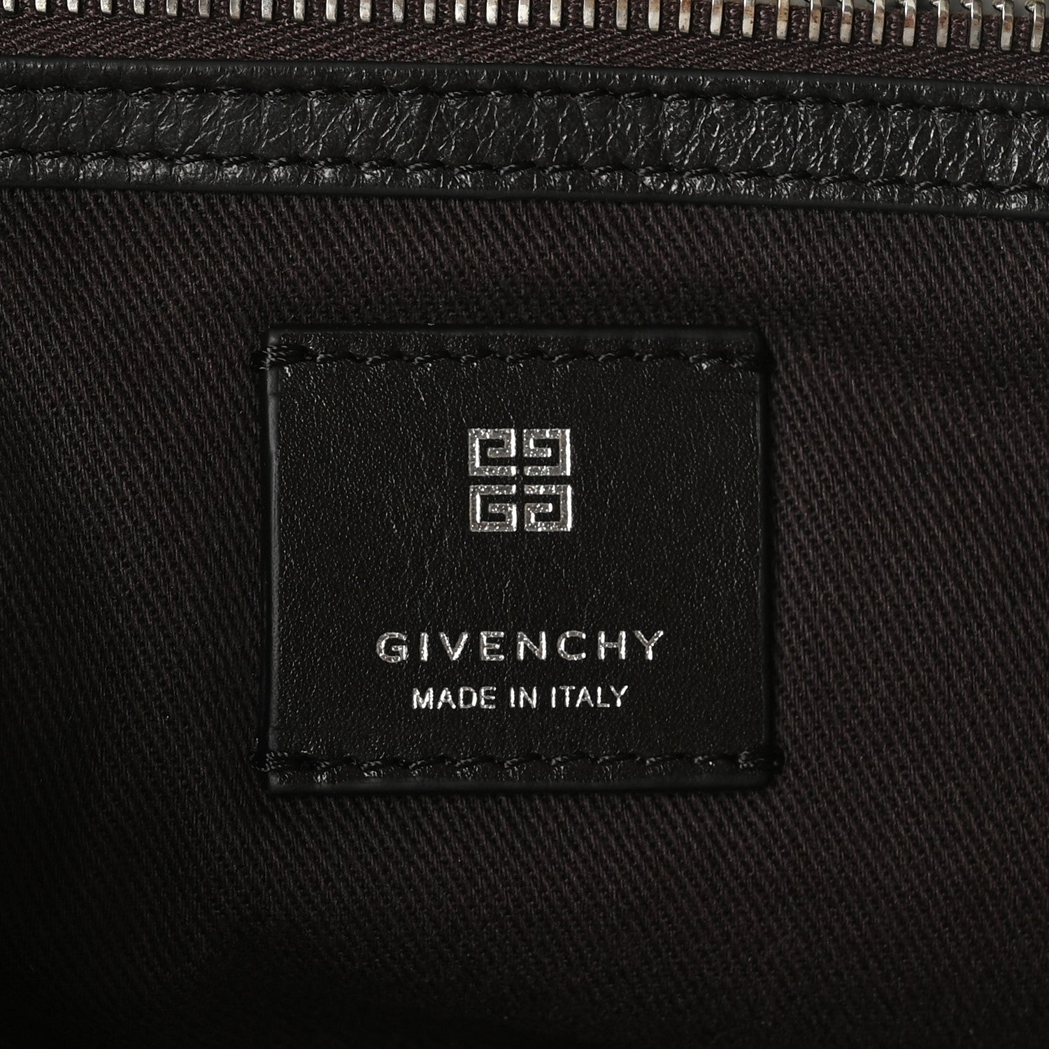 Givenchy Calfskin Shearling Large Voyou Bag Chocolate 6 of 9