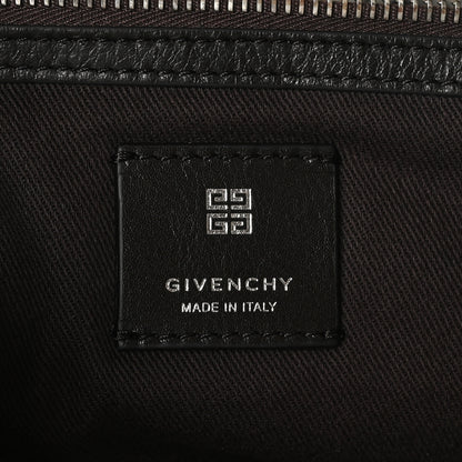 Givenchy Calfskin Shearling Large Voyou Bag Chocolate 6 of 9
