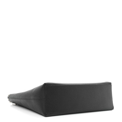 Valentino Garavani Grained Calfskin Rockstud Shoulder Tote Black 4 of 10