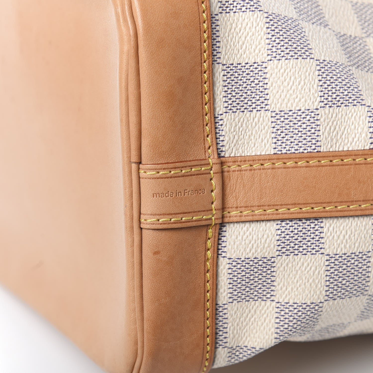 Louis Vuitton Damier Azur Noe BB 7 of 13