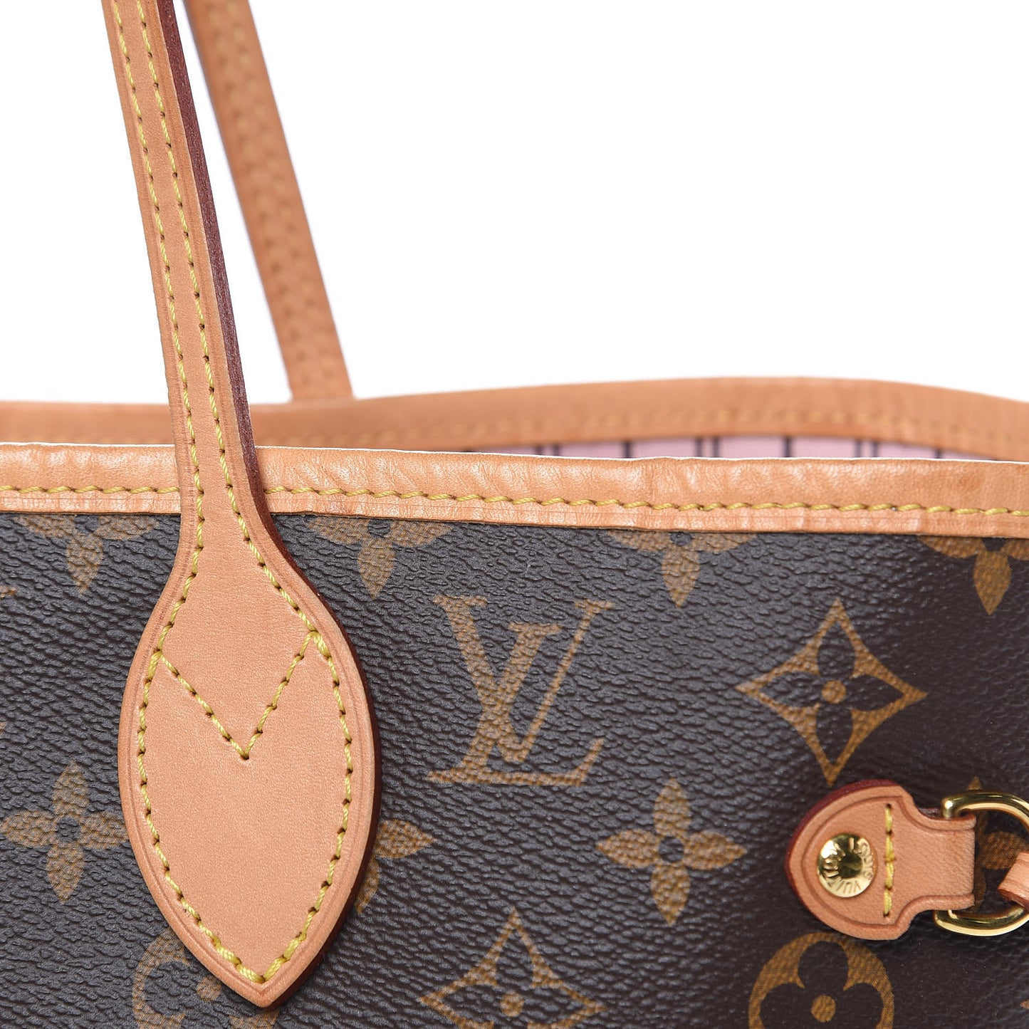 Monogram Neo Neverfull MM Rose Ballerine