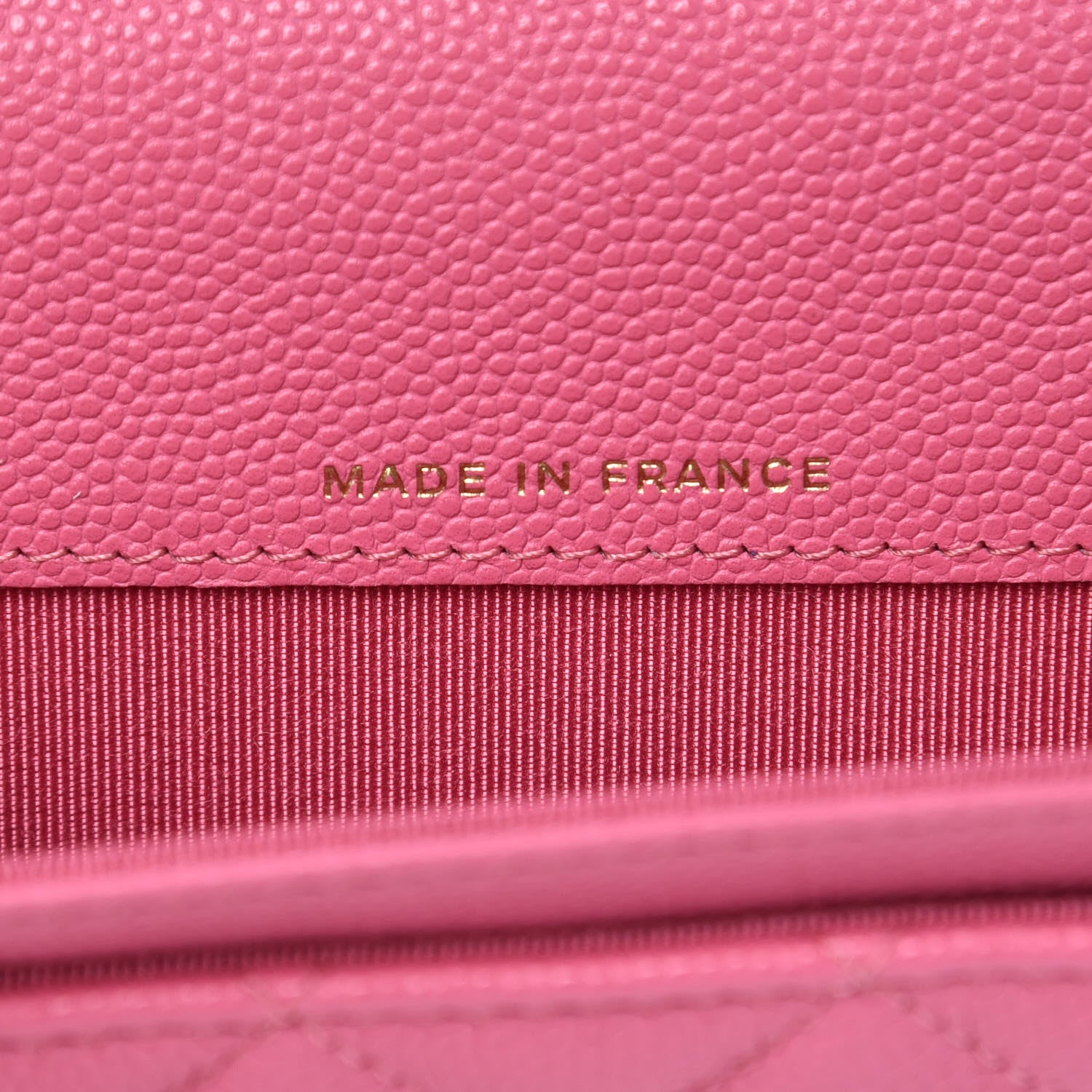Chanel Caviar Quilted Flap Card Holder Pink 7 of 9