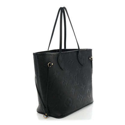Louis Vuitton Empreinte Monogram Giant Neverfull MM Black 3 of 10