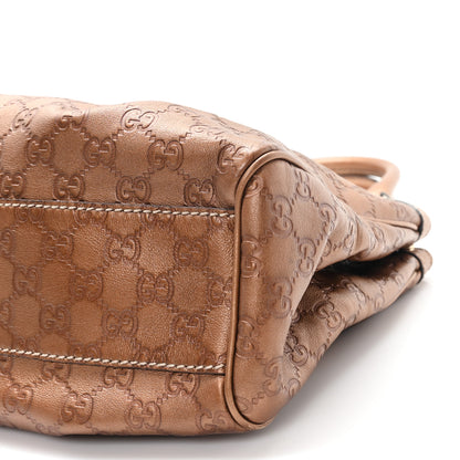 Gucci Guccissima Medium Sukey Tote Brown 10 of 12