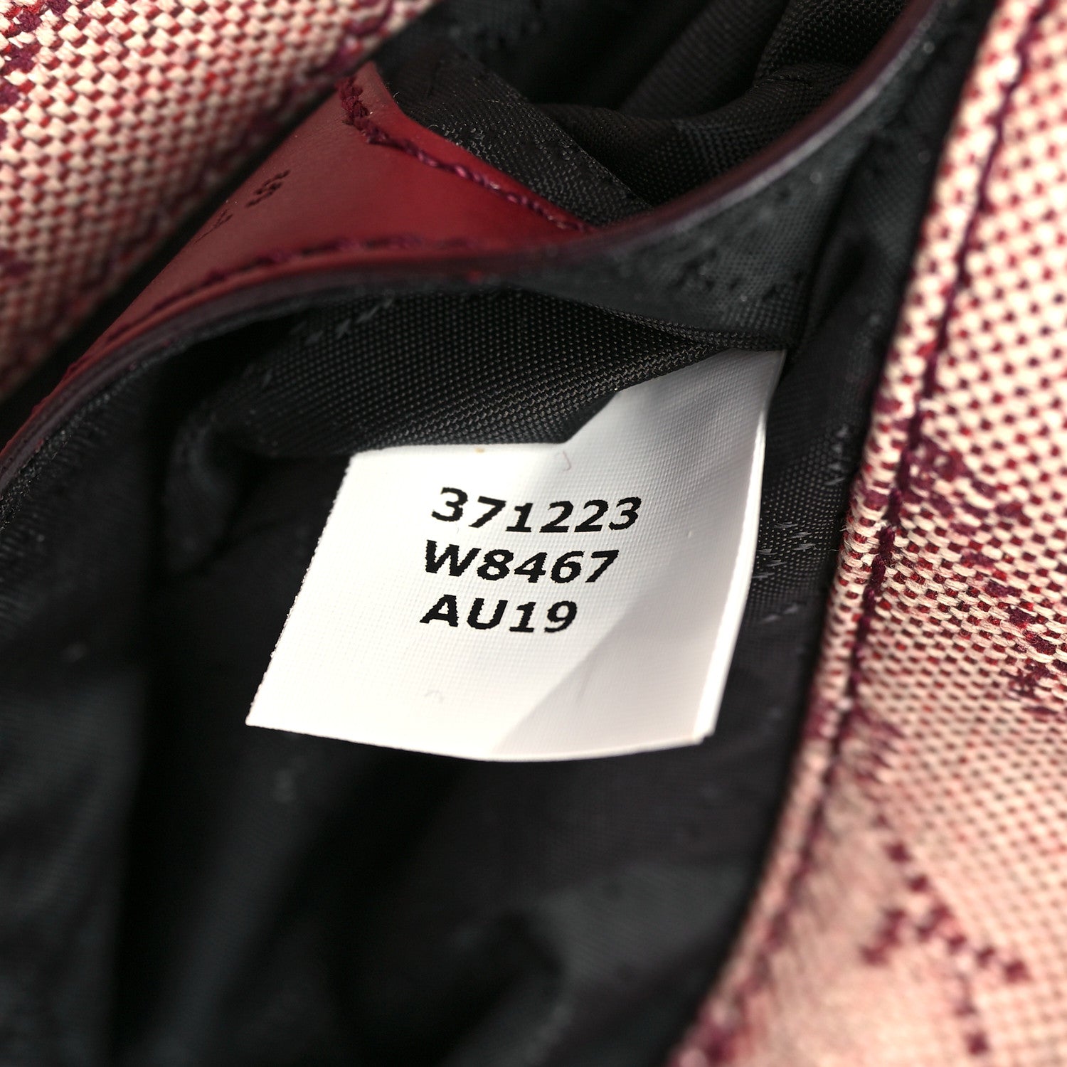 Stella McCartney Canvas Logo Mini Falabella Tote Red 7 of 9