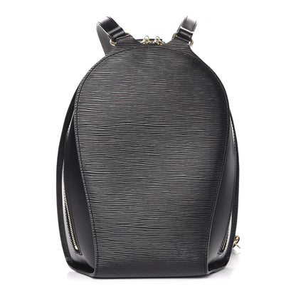 Louis Vuitton Epi Mabillon Backpack Black 1 of 7