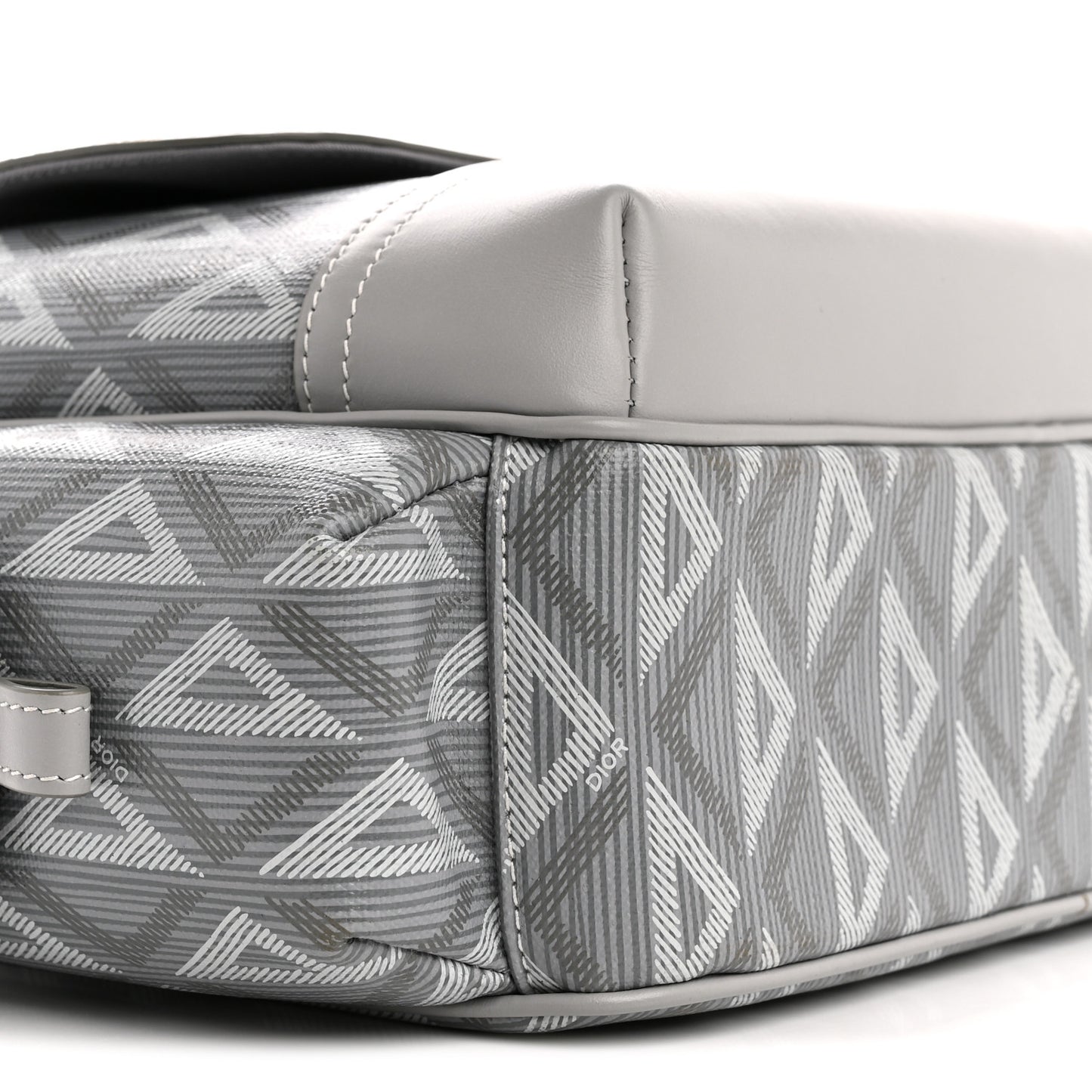 Coated Canvas CD Diamond Hit The Road Messenger Grey