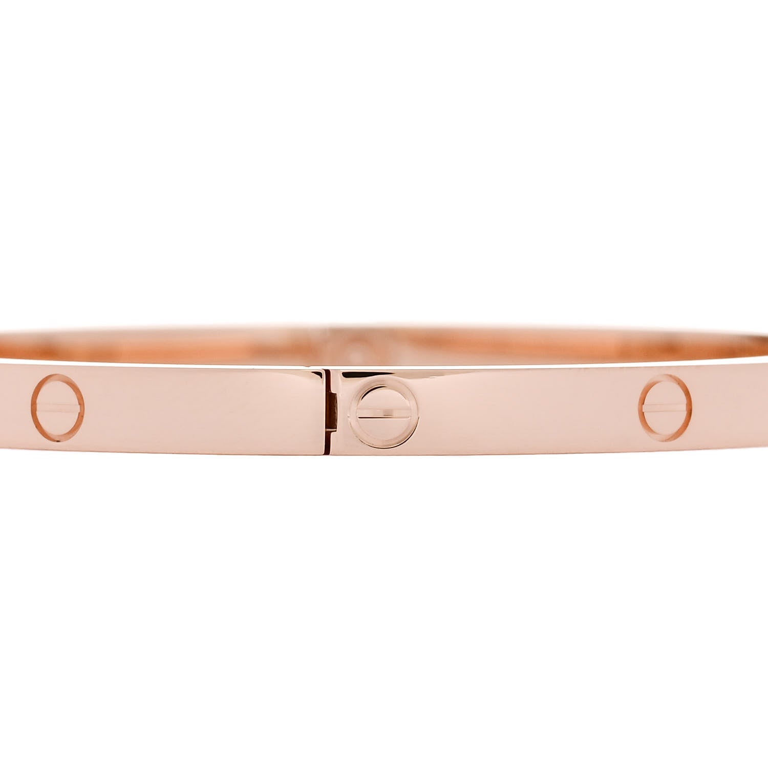 Cartier 18K Pink Gold Small LOVE Bracelet 16 5 of 8