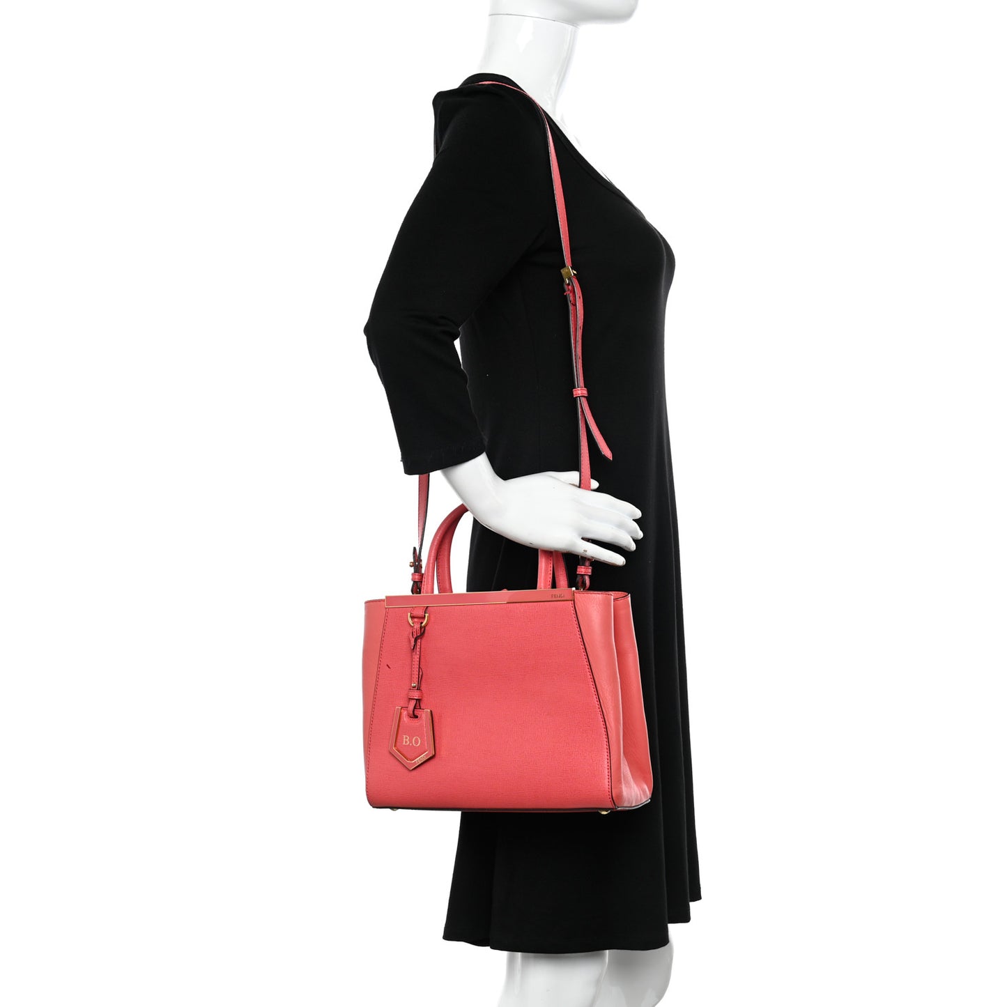 Vitello Elite Flamingo Petite 2Jours Tote Rosa Exstasy