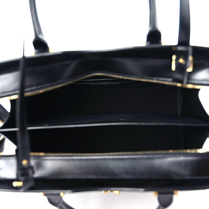 Saint Laurent Shiny Calfskin Large Uptown Tote Black 15 of 24